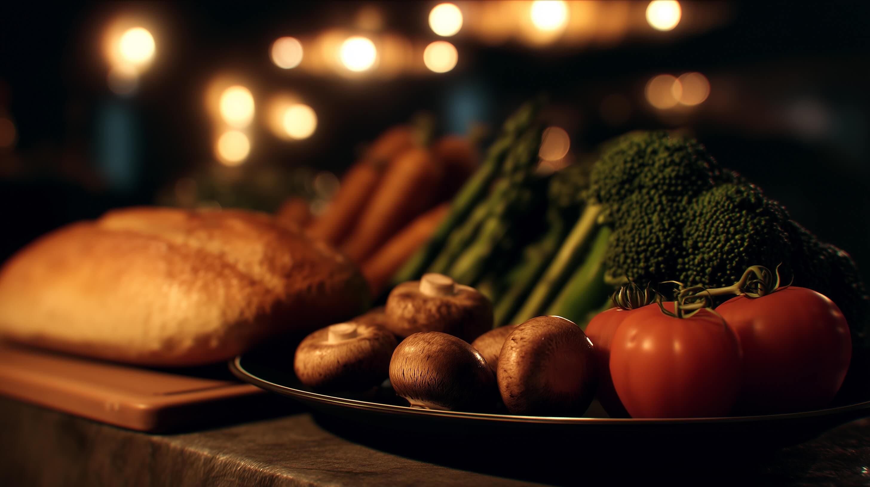 Nutrition background